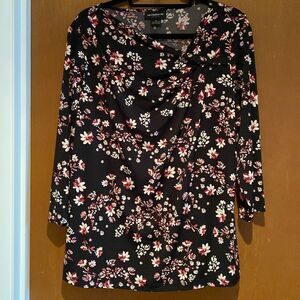 Liz Claiborne 3/4 sleeve blouse size XL Beautiful